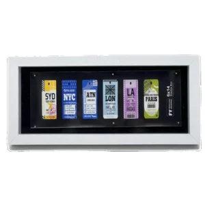 Modern 7×15 MDF Shadow Boxes Velvet Board Deep Wooden Glass Display Case Photo Frames DIY 3D Scenery Free Sample Plexiglass