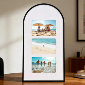 Modern Arched Photo Frame Minimalist Luxury Desktop and Wall Mounted MDF Picture Photo Frames