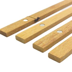 Modern Home Decor Wall Hanging Changeable Solid Teak Wooden Magnet Poster Frame