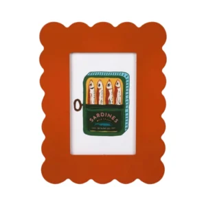 Modern Home Decoration MDF Photo Frame Wave patterned Design Tabletop Frame 13x18cm Picture Frame