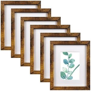 Modern Photo Frame Family Wall Decor Solid Wooden Frame A1 A3 A4 A5 4×6 5×7 8×10 11×14 16×20 Black White Poster
