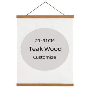Modern Poster Wall Art Decoration Wood Magnetic Picture Frames