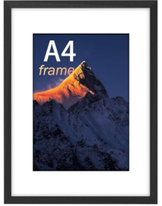 Modern Rectangular Wall Mount Photo Frame High Quality Picture Frame for Home Office Gallery Wall Decoration