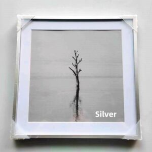 Modern Simple Aluminum Alloy Wall Hanging Black Flat A2 A3 Oil Painting Advertising Certificate Photo Frame