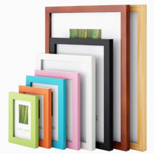 Modern Simple Picture Frame Home Decoration Custom Size Art Wall Photo Frame Wooden Picture Photo Painting Frame