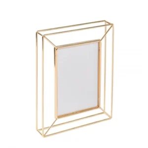 Modern Style Metal Wire Design Photo Frame Hot Selling Tabletop Decoration for Weddings and Photo Albums Accessories