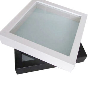Modern Wooden Shadow Box Frame for Personalized Photos