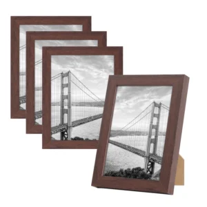 Most Popular 6inch 7inch A4 Handmade MDF Wooden Photo Frame Customized Size Creative Holiday & Family Photo Frame Wood