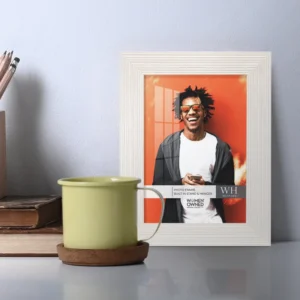 Natural Wooden Picture Frames Classic Photo Frame For Desktop Decoration