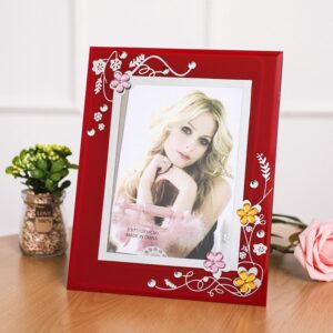 New Arrival Manufacturer Custom Creative Crystal Glass Tabletop Photo Frame for Home Decoration and Wedding