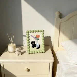 New Best-selling Custom Plastic Pearl Photo Frame Modern Home Decoration Frame