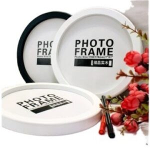 New Creative New Positive Round Photo Frame Decorative Wall Poster Oil Painting Photo Mount Frame Frame