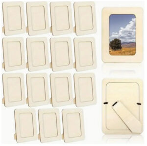 New Design Creative Custom Wooden Photo Frame Wall Decoration Simple Handmade DIY Photo Frame Home Decor
