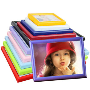 New Design Plastic Photo Frame Can Be Placed and Hung to Support Various Sizes Customization Plastic Frame