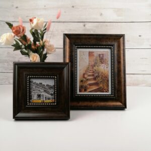 New Multi size Home Decoration Wall Black Beige PS Photo Frame Creative Wall Wooden Plastic Picture Frame