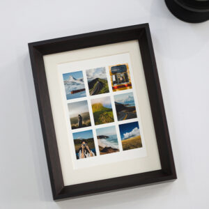 Nine Palace Grid Couple Photo Frame DIY Children’s Picture Frame Oil Painting Stick Souvenir Display Set on Stage Wedding Photo