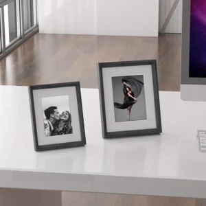 Nordic Artificial Board Rectangular Photo Frame Display Stand High End Feel 6 8inch Creative Couple Picture Frame Simple Empty