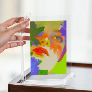 Nordic Minimalist Clear Acrylic Rectangle Handmade Photo Frame Customizable Desktop Display Stand 6×4″ 7×5″ 8×6″