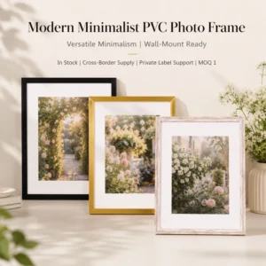Nordic Style Desktop Photo Frame Set Small PVC Picture Frame for Wedding Gift Baby Shower Party Favors Home Ornament