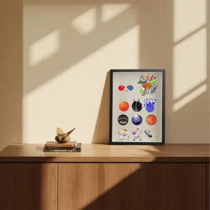 OEM Modern MDF Wood Shadow Box Frame 3D Display Case for Dried Flowers Wedding Baby Keepsake Medal Home Wall Decor