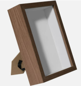 OEM ODM Custom 8×8 Inch Wood Shadow Box Frames with Glass Customized Logo Eco Friendly Modern Minimalist Design Digital Printing