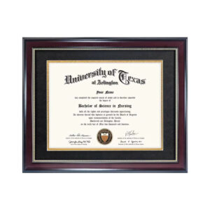 PS Material A4 Diploma Document Frames Personalized White Black Graduation Degree Certificate Frame 8.5×11 Advertising