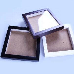 PS Shadow Box Frame Black or White DIY Frame 30x30cm 2CM Depth Made in China