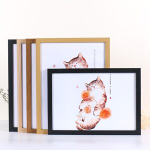 Photo Frames Blank Tabletop Display Wall Art China Screen Printing Frame for Home Decoration