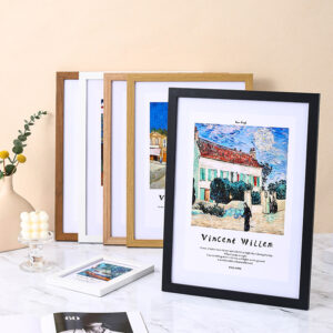 Photo Frames Wall Mounted Art Frames Table Decorations Photo Walls Creative and Simple Wooden Puzzle Frames
