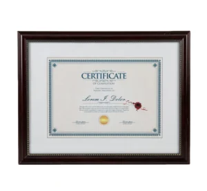 Plastic Classic A4 Document Certificates Degree Graduation Diploma Frame