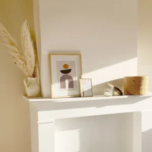 Popular Photo Frame Wall Painting Wood Picture Frame Gray Color for Wall Picture Frames