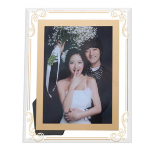 Popular Sell Well Wedding Frame Gift Decoration Glass Photo Frame
