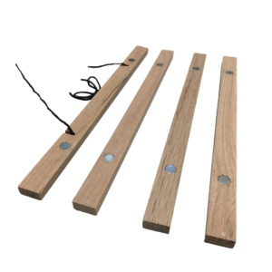 Popular Selling Oak Wood Magnetic Poster Hanger Different Sizes for Wall Decoration Wall Art Frame Wood Frame