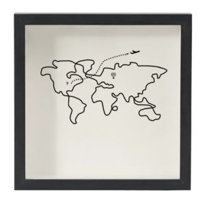 Portable Collapsible Storage Frame Creative Shadow Frame Versatile Memory Display Box for Office and Home Decor