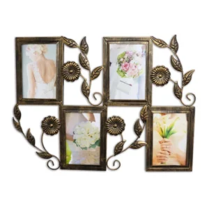 Premium Handcrafted Aluminum Alloy Black Photo Frame for Wall Hanging Tabletop Display Lightweight Eco Friendly Modern Home