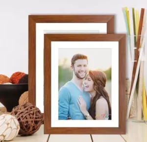 Premium Handmade Wood Wooden Photo Frame High Strength Scratch Proof Structure for Wedding Portraits