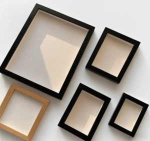 Premium MDF Wooden Photo Frame Set 8×10 4×6 Inch Glass Wall Tabletop Display Modern Home Decor Gift for Wedding Family 3 Color
