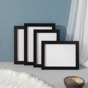 Premium MDF Wooden Photo Frames 4×6 5×7 8×10 11×14 Inch Shatterproof Acrylic Cover Wall Tabletop Display Wooden Photo Frames