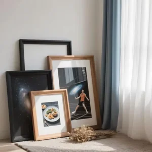 Premium MDF Wooden Photo Frames Available in Versatile Sizes 8×10 5×7 and 4×6 Inner Photo Dimensions