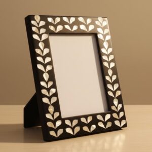 Premium Quality Eco Friendly Durable Epoxy Resin Photo Frame Custom Print Clear Finish Stylish Tabletop Design Handmade Portable