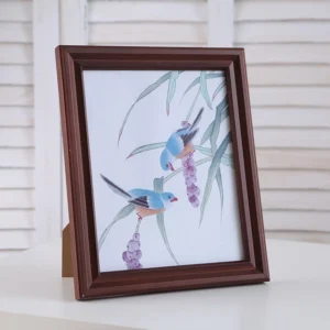 Premium Quality Modern Horizontal Wooden Photo Frame for Wedding Display Handmade Eco Friendly Home Decor