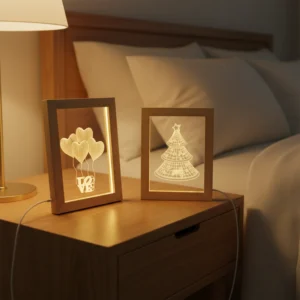 Printing Picture Frame Eco Friendly Beech Wood Photo Wall Frame Creative Shadow Box Design with Customizable Logo Hot Selling