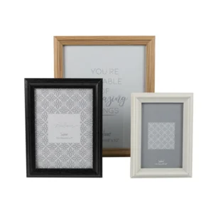 Professional Manufacture Gift Desktop Decorative MDF Wood Photo Frame Bilderrahmen