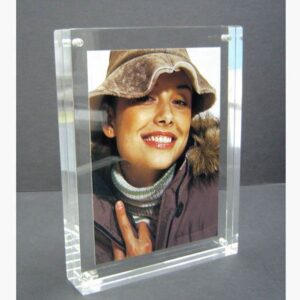 Promotion Acrylic Photo Frame 4×6 Inch UV Printed for Tabletop Display
