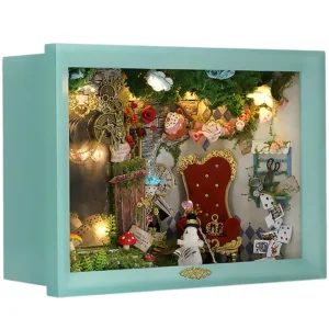 QIJIN DIY Miniature Dream Moment Photo Frame