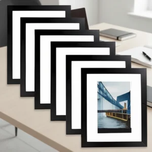 Ready Stock Handmade A4 A3 4*6 5*7 6*8inch Wooden Photo Frame Customized Creative Wedding Photo Frame Home Decor