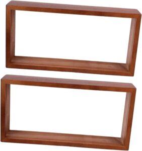 Rectangle Shadow Box Clear Double Sided Acrylic Picture Frame Desktop Postcard Display Frame Animal and Plant Herbarium Frame