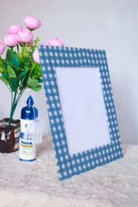 Resin Handmade for Lightweight Photo Frame with Modern Design for Tabletop Decor