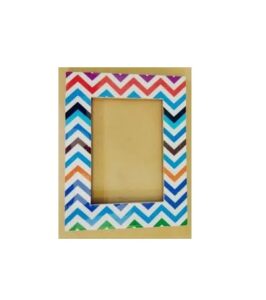 Resin Inlay Photo Frame Mix Colors Customize Color Handmade Best Finishing Baby Birthday Living Room Wall DEcorative