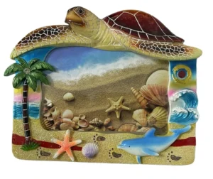 Resin Photo Frame Tropical Resin Picture Frame Decorative Home